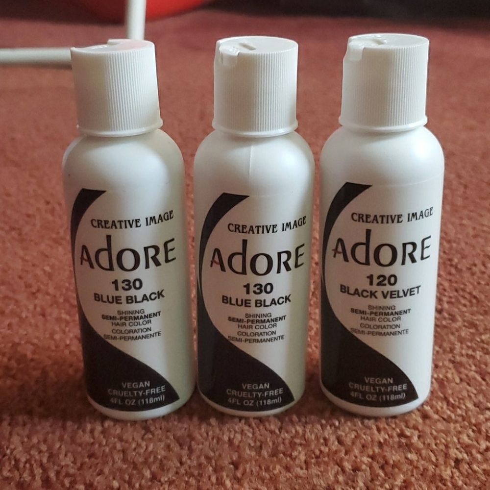 ADORE COLOR - BLUE BLACK 3PK